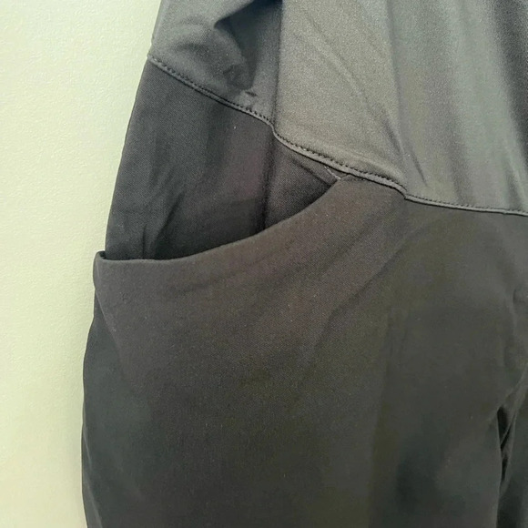 Maurices Maternity Pull On Bengaline Black Dress Pants Skinny | 18W - Picture 8 of 9